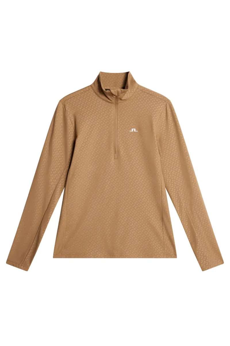 Lauryn Quarter Zip Mid Layer|J.Lindeberg New