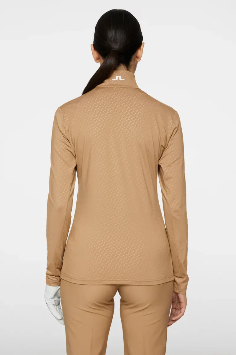 Lauryn Quarter Zip Mid Layer|J.Lindeberg New
