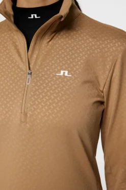 Lauryn Quarter Zip Mid Layer|J.Lindeberg New