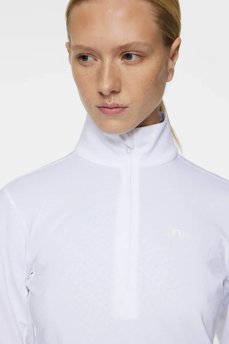 Lauryn Quarter Zip Mid Layer|J.Lindeberg Outlet