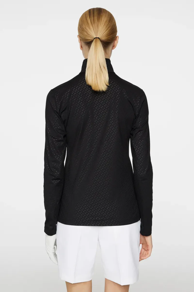 Lauryn Quarter Zip Mid Layer|J.Lindeberg Clearance