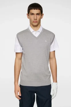 Liam Knitted Vest|J.Lindeberg Clearance