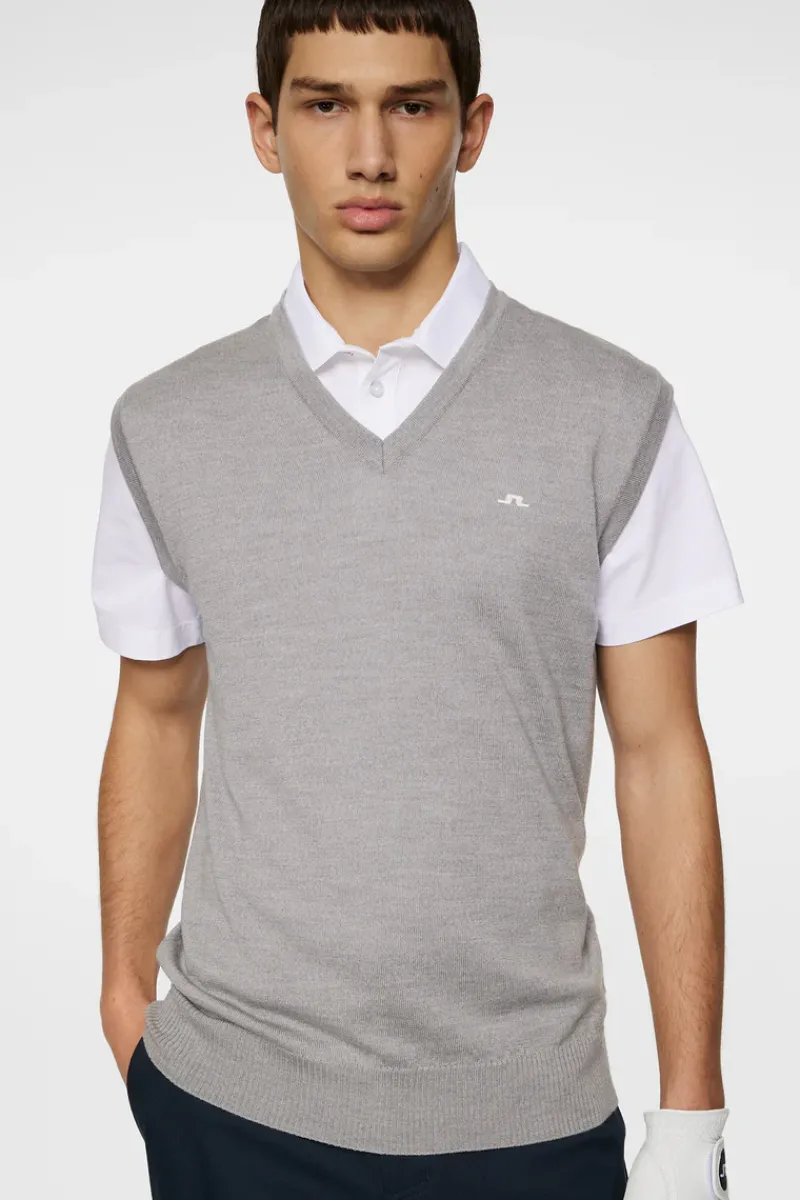 Liam Knitted Vest|J.Lindeberg Clearance