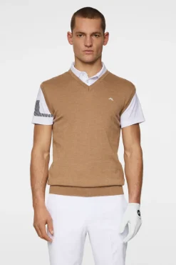 Liam Knitted Vest|J.Lindeberg Clearance