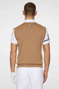 Liam Knitted Vest|J.Lindeberg Clearance