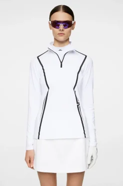 Lina Quarter Zip Mid Layer|J.Lindeberg Clearance