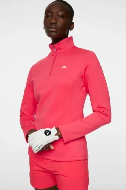 Lorelei Quarter Zip Mid Layer|J.Lindeberg New