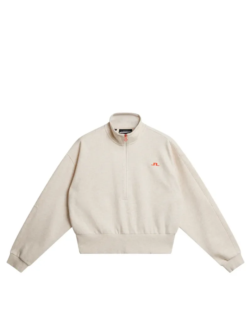 Lucia Zip Mock Neck|J.Lindeberg Best