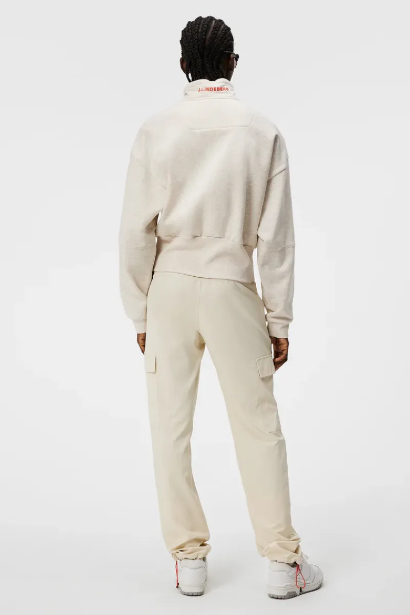 Lucia Zip Mock Neck|J.Lindeberg Best