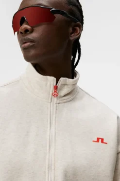 Lucia Zip Mock Neck|J.Lindeberg Best