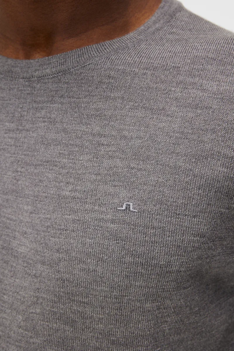 Lyle Merino Crew Neck Sweater|J.Lindeberg Online