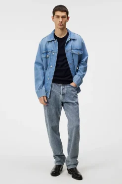 Lyle Merino Crew Neck Sweater|J.Lindeberg Sale