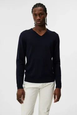 Lymann Merino V-neck Sweater|J.Lindeberg Hot