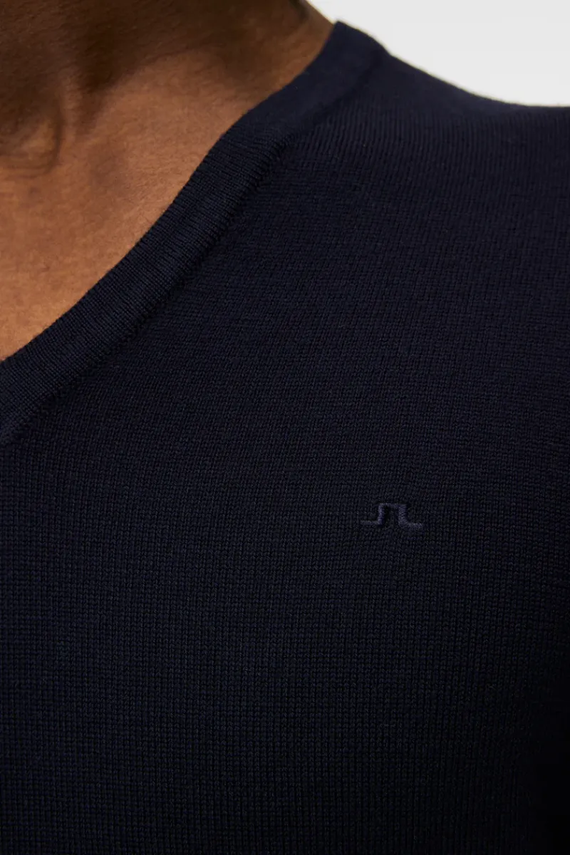 Lymann Merino V-neck Sweater|J.Lindeberg Hot
