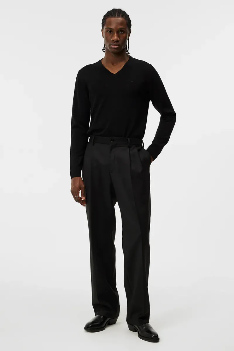 Lymann Merino V-neck Sweater|J.Lindeberg Hot