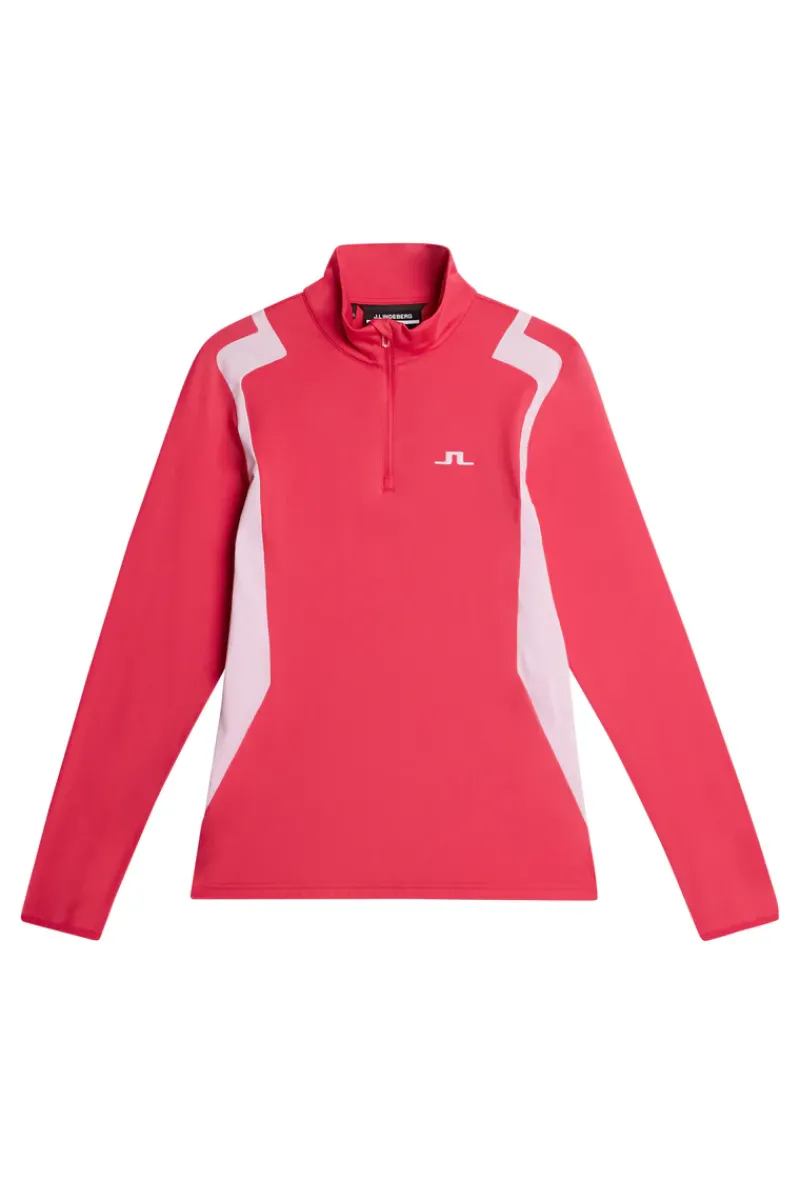 Mae Quarter Zip Mid Layer|J.Lindeberg New