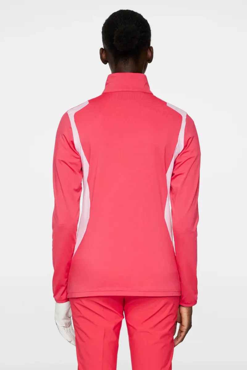 Mae Quarter Zip Mid Layer|J.Lindeberg New