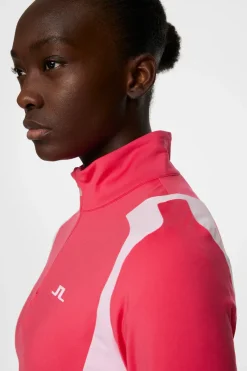 Mae Quarter Zip Mid Layer|J.Lindeberg New