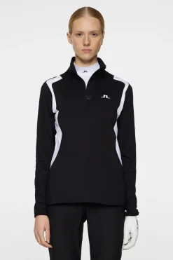 Mae Quarter Zip Mid Layer|J.Lindeberg New