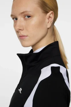 Mae Quarter Zip Mid Layer|J.Lindeberg New