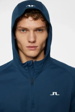 Mario Quarter Zip Hood|J.Lindeberg Online