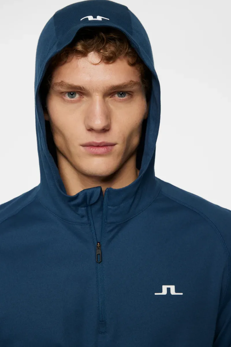 Mario Quarter Zip Hood|J.Lindeberg Online