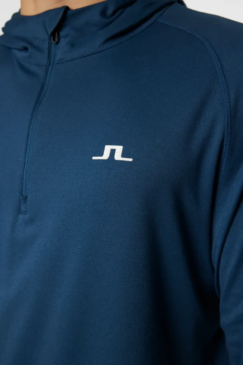 Mario Quarter Zip Hood|J.Lindeberg Online