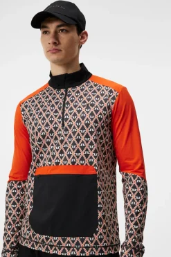 Matias Print Mid Layer|J.Lindeberg