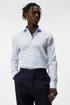 Non-iron Twill Superslim Shirt|J.Lindeberg Online