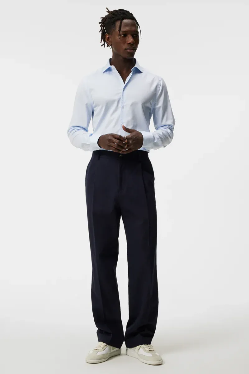 Non-iron Twill Superslim Shirt|J.Lindeberg Online