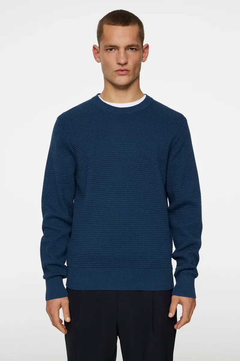 Oliver Structured Sweater|J.Lindeberg Online