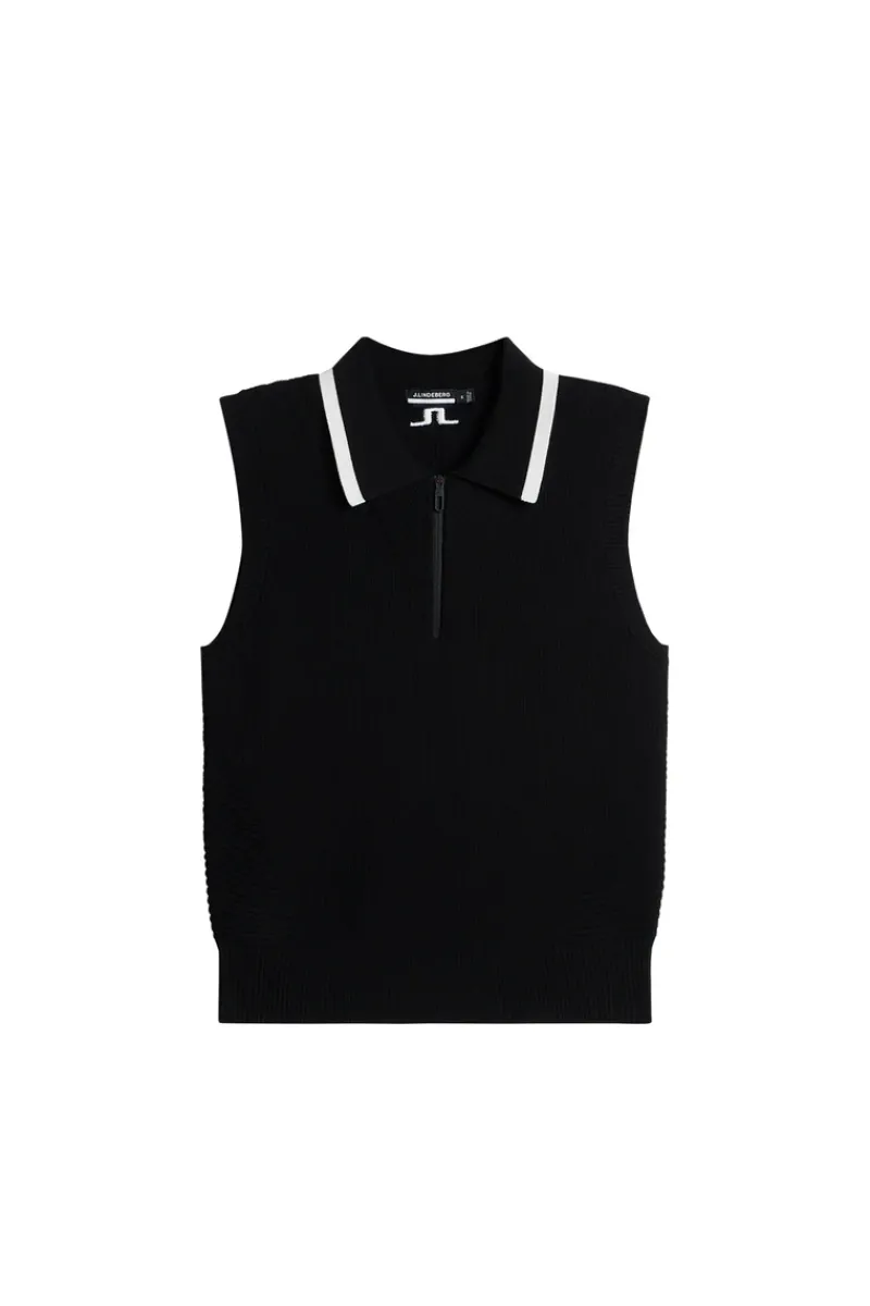 Ramona Knitted Polo Shirt|J.Lindeberg Best