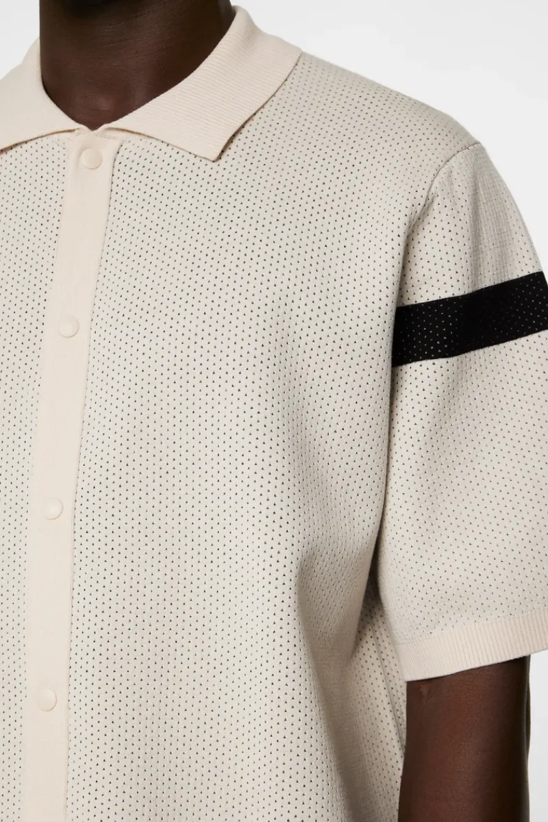 Rayne Knitted Shirt|J.Lindeberg Online