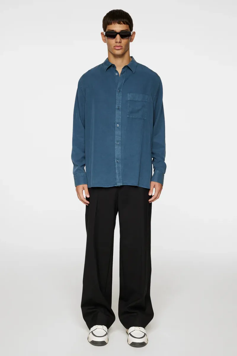 Reg Comfort Tencel GW Shirt|J.Lindeberg Hot