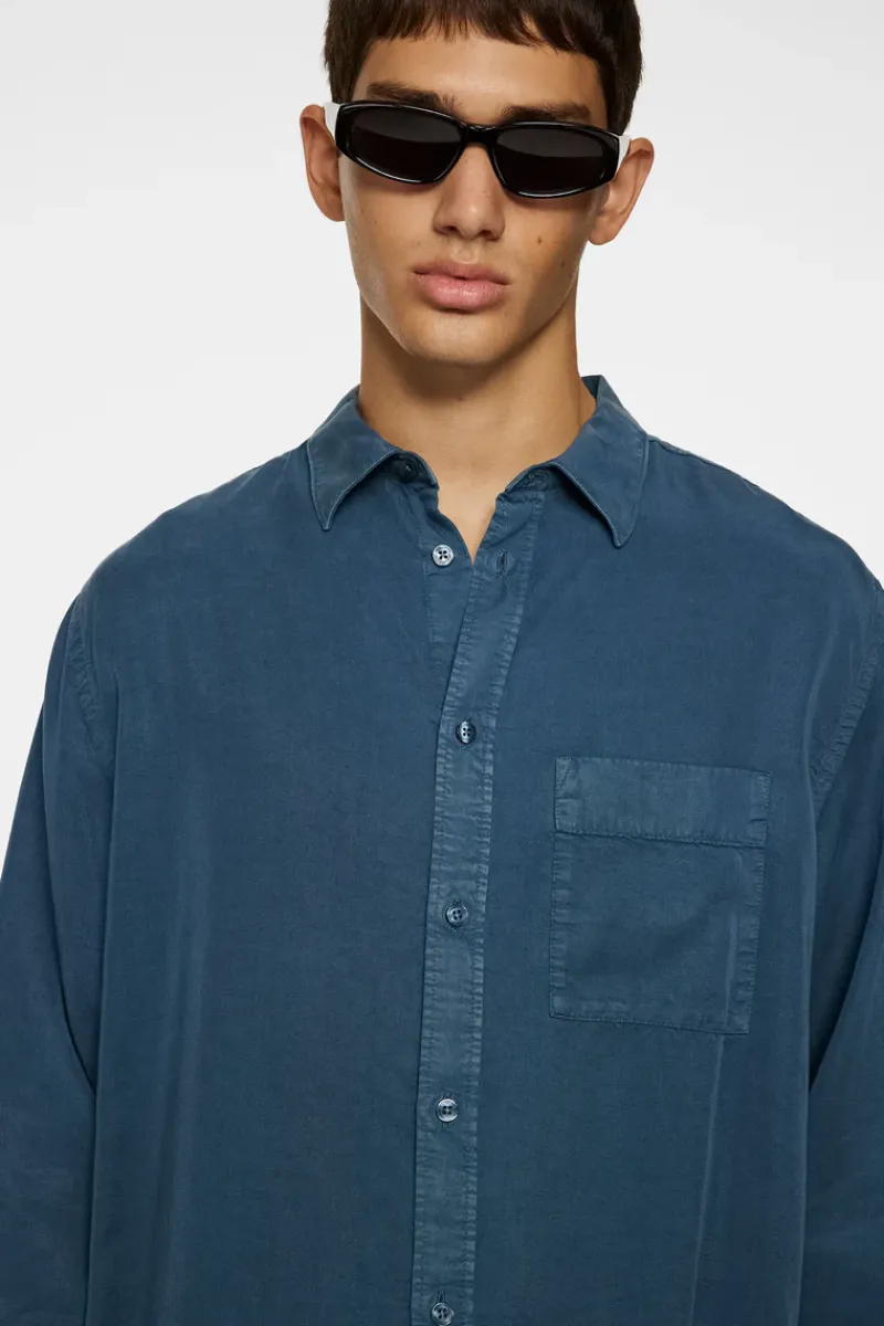 Reg Comfort Tencel GW Shirt|J.Lindeberg Hot