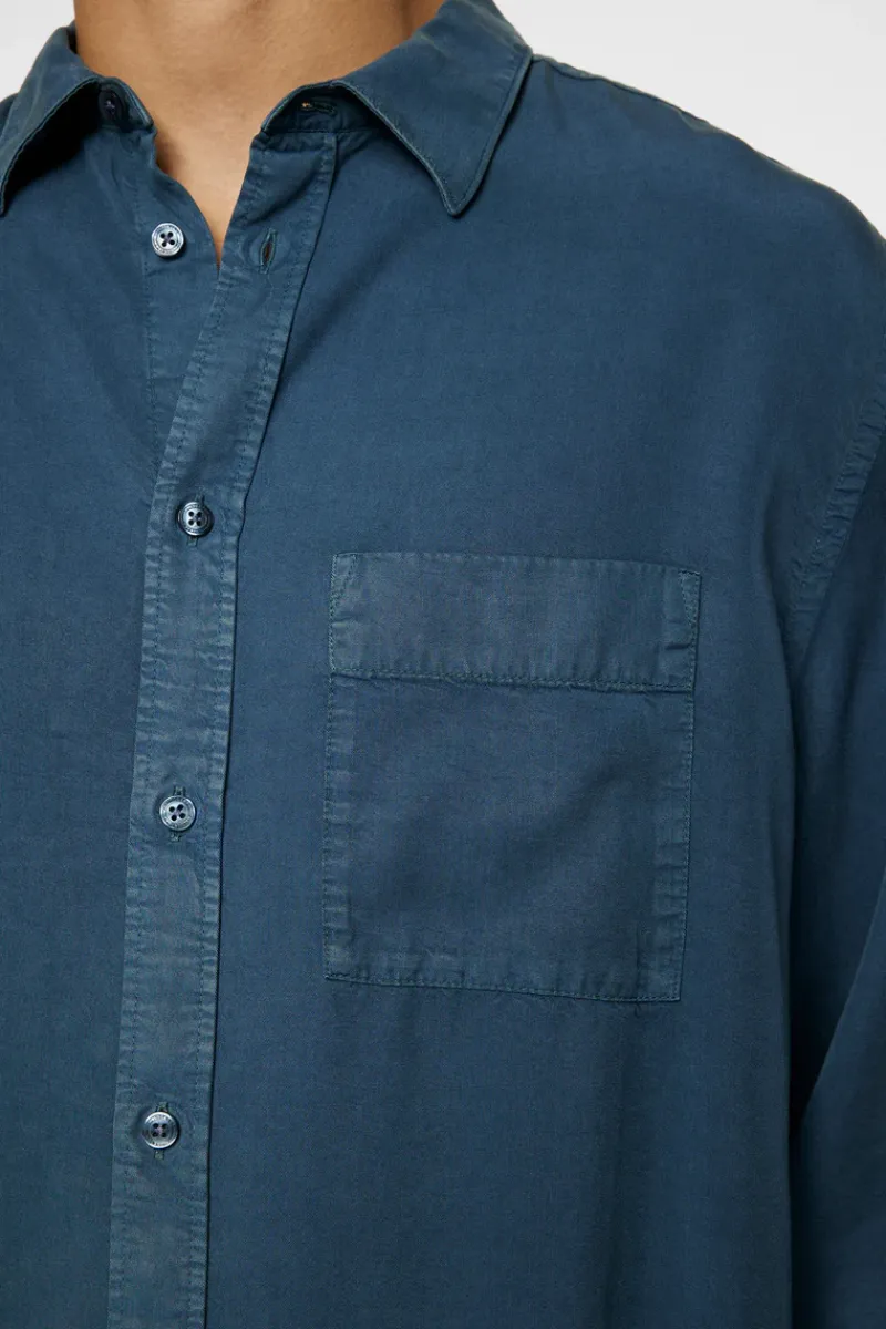 Reg Comfort Tencel GW Shirt|J.Lindeberg Hot