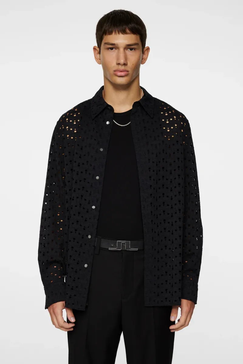 Reg Lace Shirt|J.Lindeberg Discount