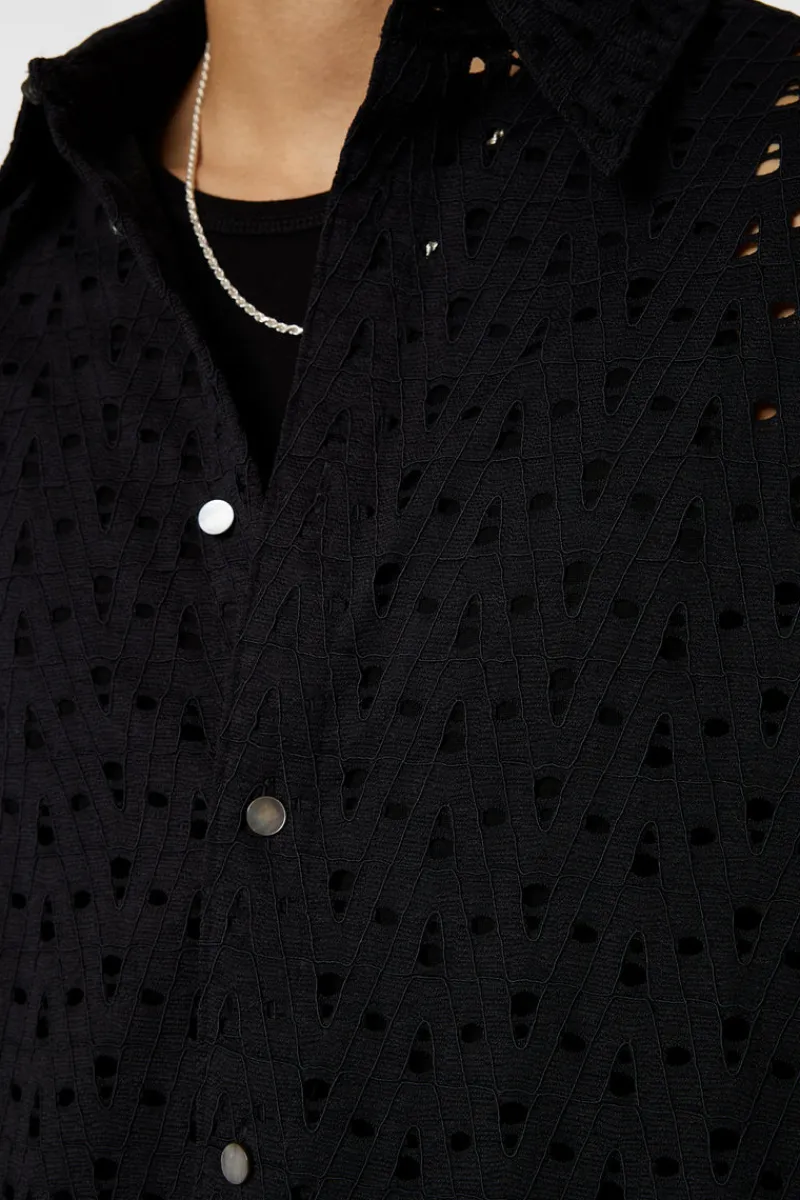 Reg Lace Shirt|J.Lindeberg Discount