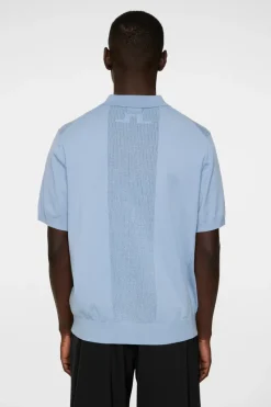 Reymond Solid Stripe Polo|J.Lindeberg Hot