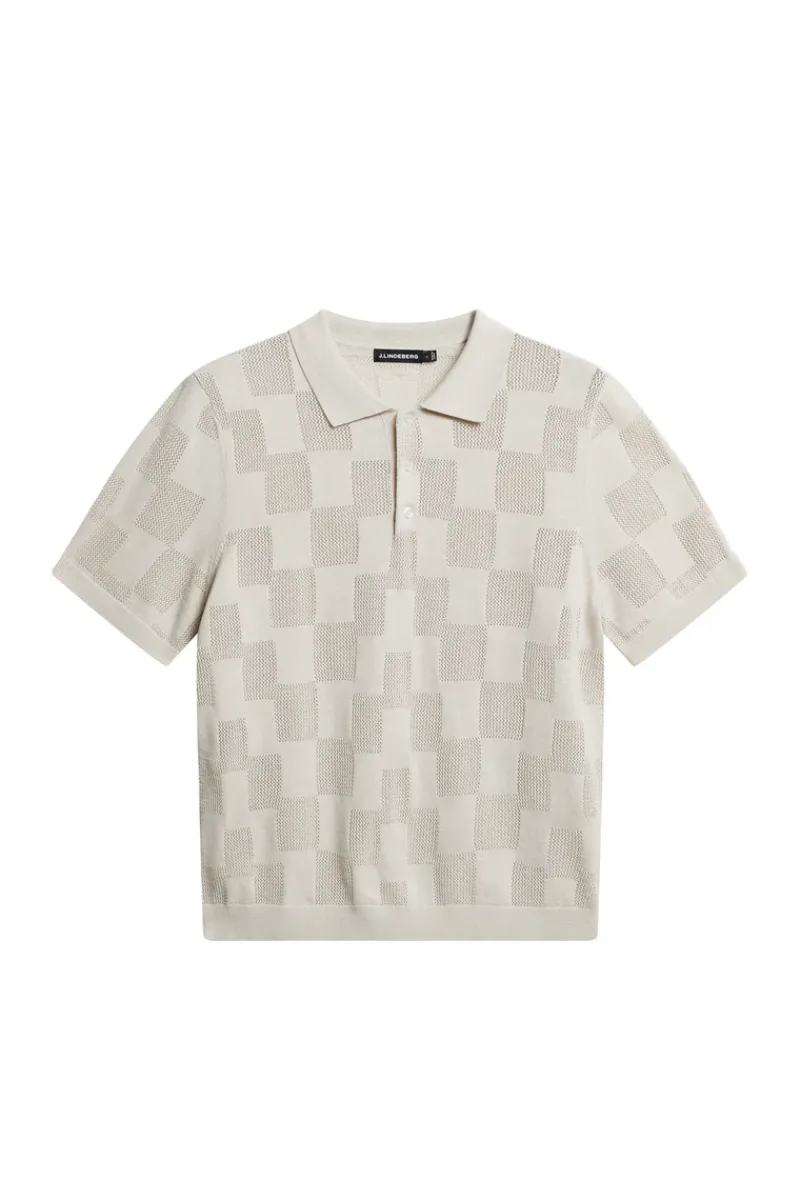 Reymond Stacked Bridge Polo|J.Lindeberg