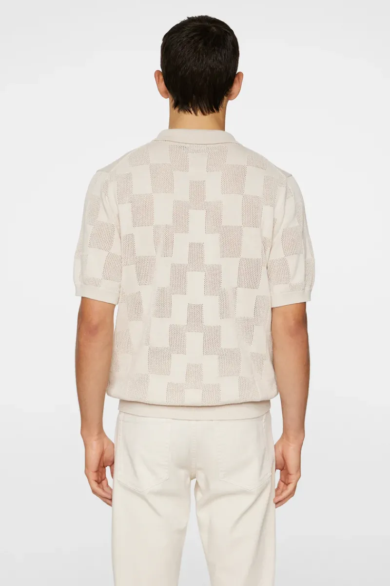 Reymond Stacked Bridge Polo|J.Lindeberg