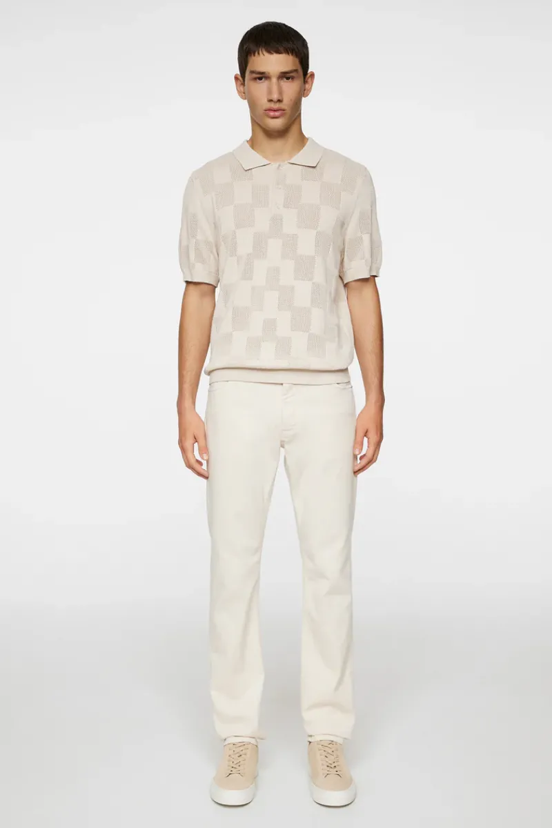 Reymond Stacked Bridge Polo|J.Lindeberg