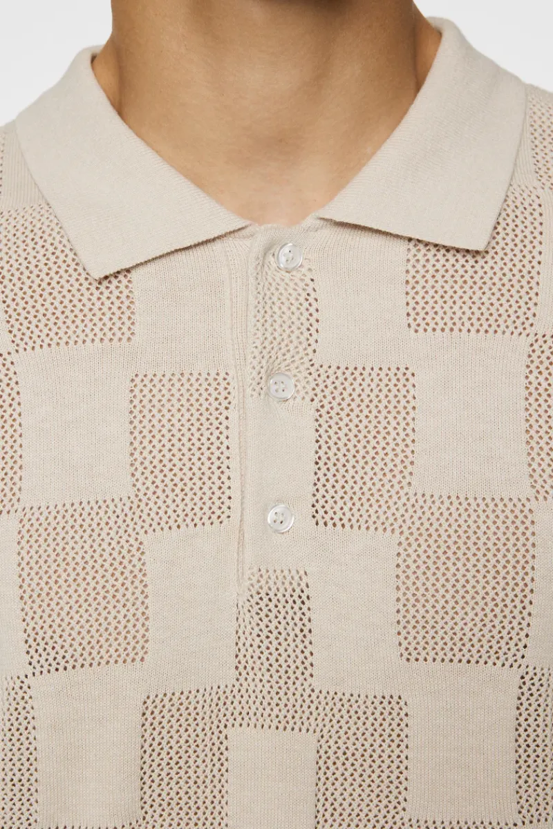 Reymond Stacked Bridge Polo|J.Lindeberg