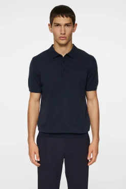 Ridge Knitted Polo|J.Lindeberg