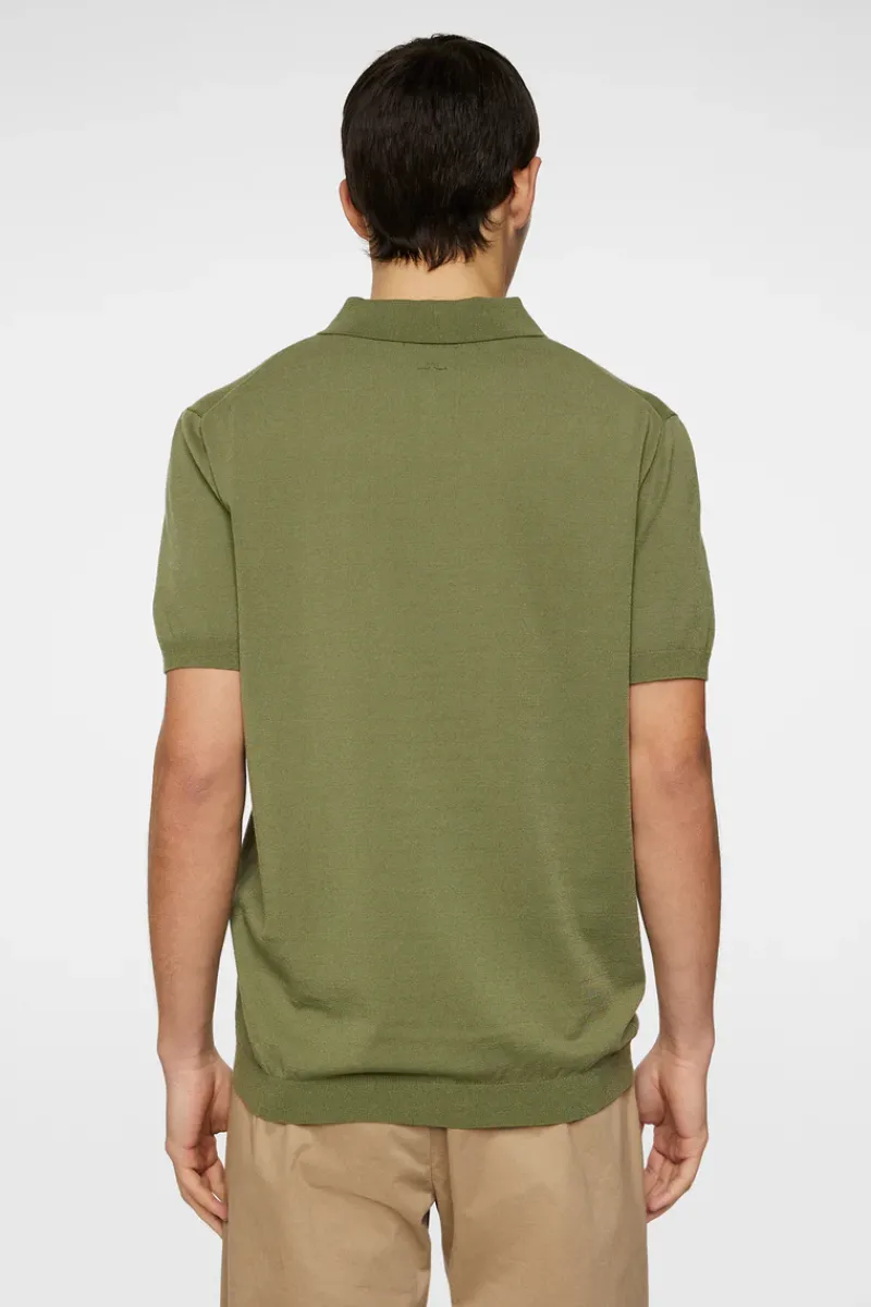 Ridge Knitted Polo|J.Lindeberg Outlet