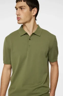 Ridge Knitted Polo|J.Lindeberg Outlet