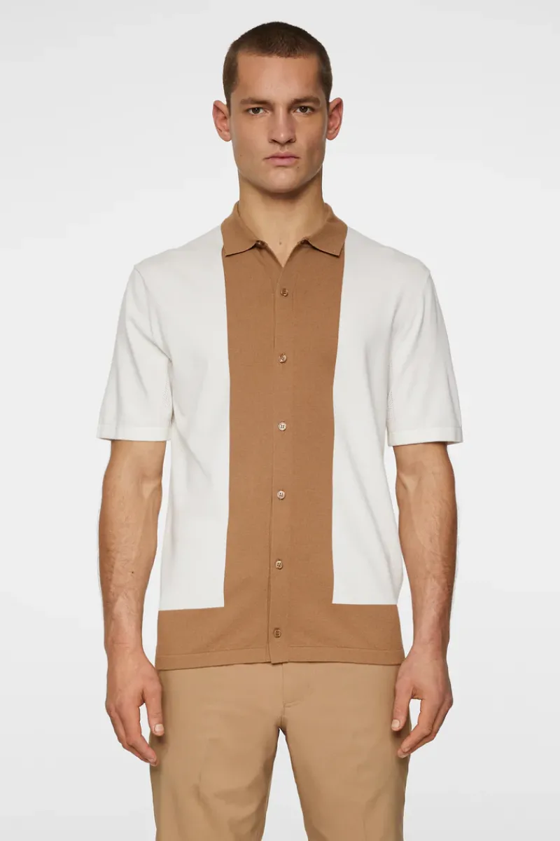 Rue Knitted Polo Shirt|J.Lindeberg New
