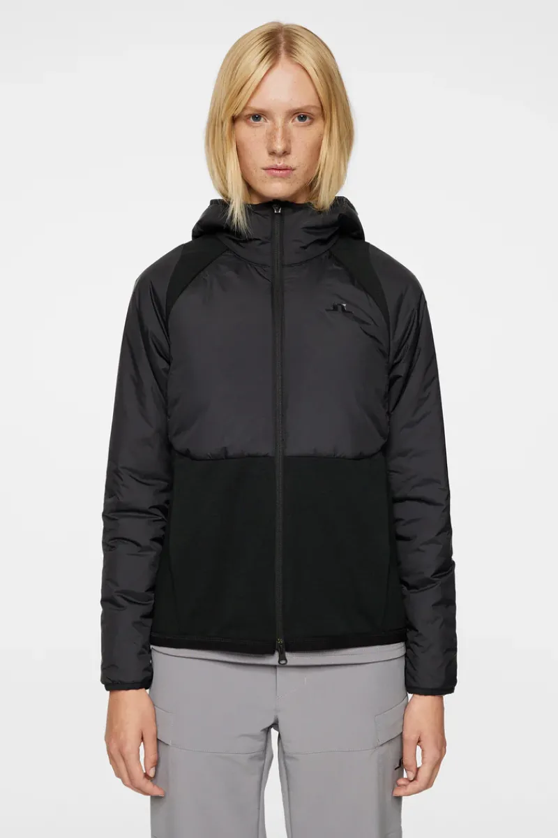 Shona Hybrid Hood Jacket|J.Lindeberg Best