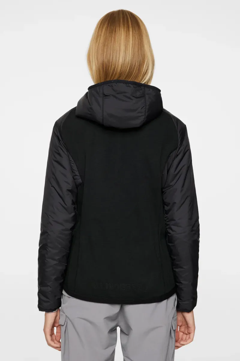 Shona Hybrid Hood Jacket|J.Lindeberg Best