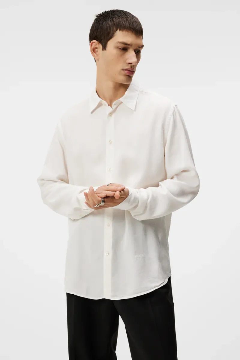 Slim LS Comfort Tencel Shirt|J.Lindeberg Discount